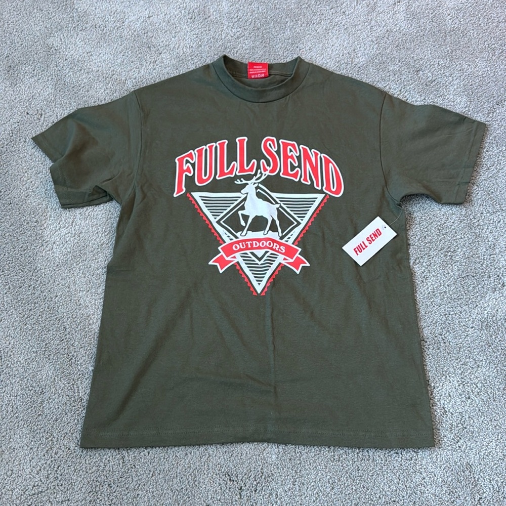 🚨BRAND NEW FullSend Outdoors Tee - Mens Medium🚨